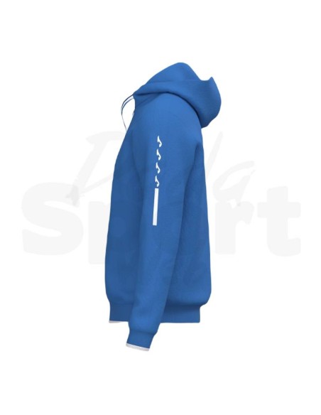 JOMA OLIMPIADA FELPA CON CAPPUCCIO AZZURRO