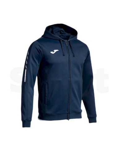 JOMA OLIMPIADA FELPA CON CAPPUCCIO BLU