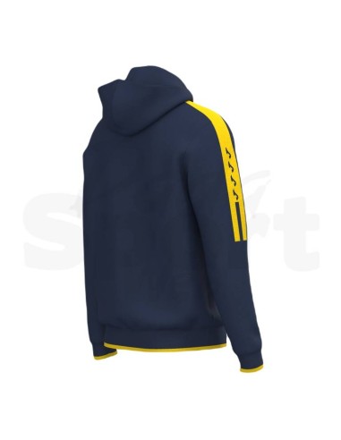 JOMA OLIMPIADA FELPA CON CAPPUCCIO BLU GIALLO