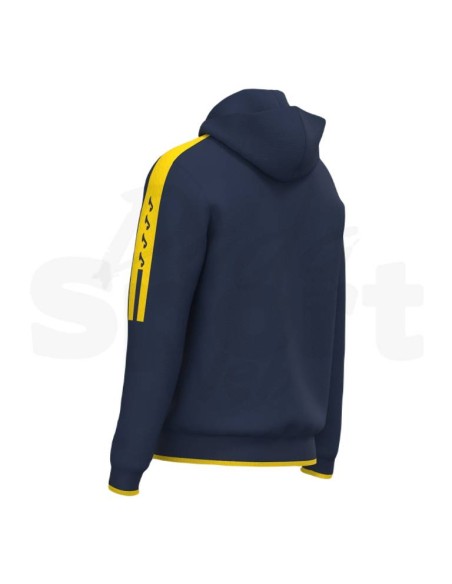 JOMA OLIMPIADA FELPA CON CAPPUCCIO BLU GIALLO