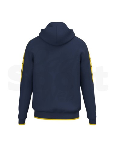 JOMA OLIMPIADA FELPA CON CAPPUCCIO BLU GIALLO