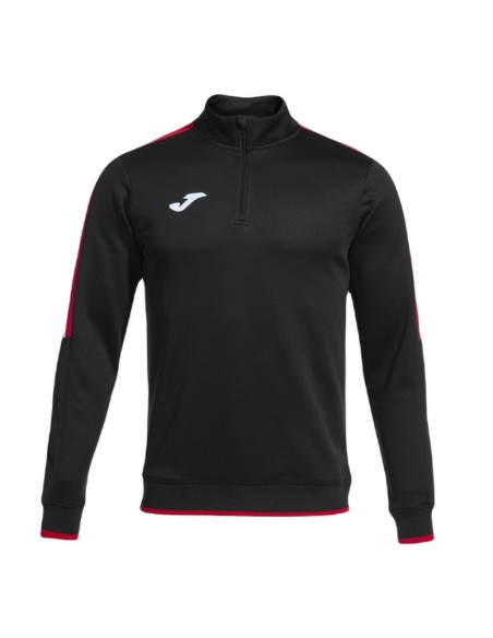 JOMA FELPA ALLENAMENTO OLIMPIADA  NERO ROSSO