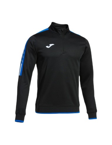 JOMA FELPA ALLENAMENTO OLIMPIADA NERO AZZURRO