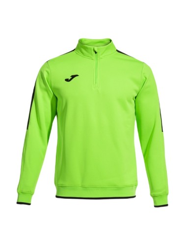 JOMA FELPA ALLENAMENTO OLIMPIADA  VERDE FLUO NERO