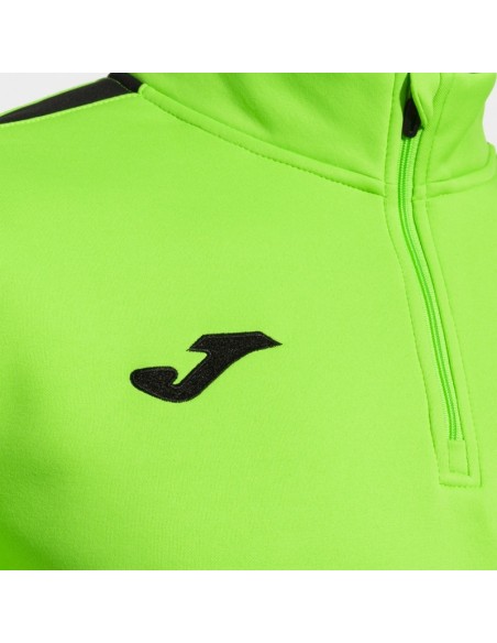 JOMA FELPA ALLENAMENTO OLIMPIADA  VERDE FLUO NERO