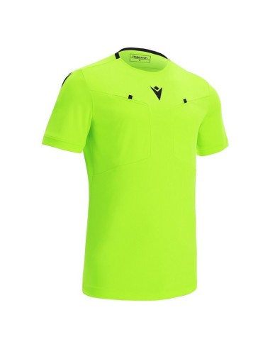 MACRON FRISK ARBITRO GIALLO FLUO NERO