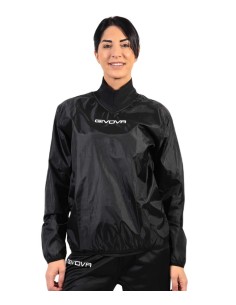 RAIN JACKET COLLO COSTINA NERO 2