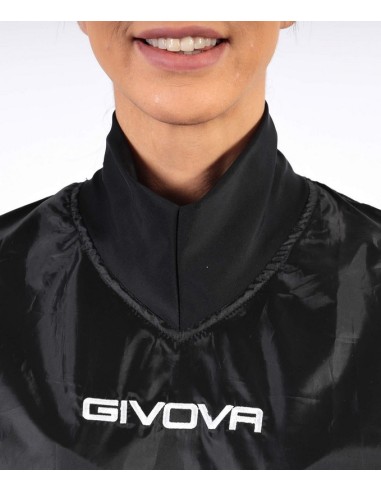 RAIN JACKET COLLO COSTINA NERO