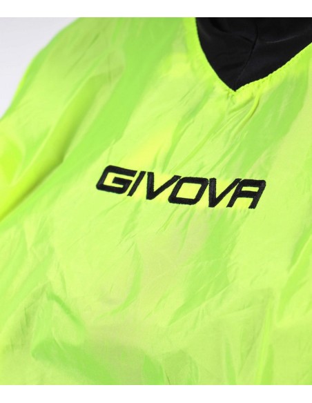 RAIN JACKET COLLO COSTINA GIALLO FLUO