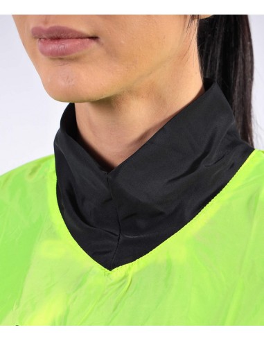 RAIN JACKET COLLO COSTINA GIALLO FLUO