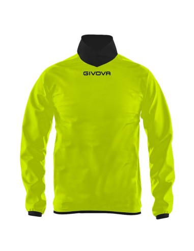 RAIN JACKET COLLO COSTINA GIALLO FLUO