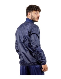 RAIN JACKET COLLO COSTINA BLU 2