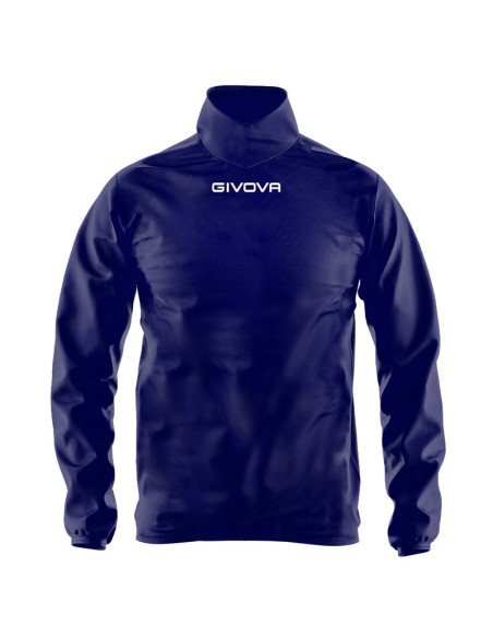 RAIN JACKET COLLO COSTINA BLU