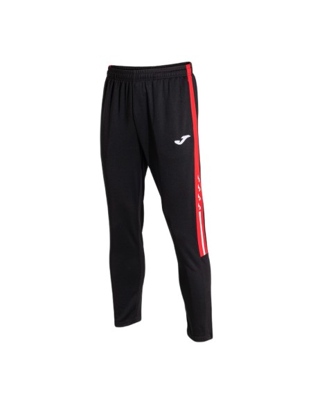 JOMA OLIMPIADA PANTALONI LUNGHI NERO ROSSO