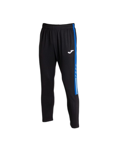 JOMA OLIMPIADA PANTALONI LUNGHI NERO AZZURRO