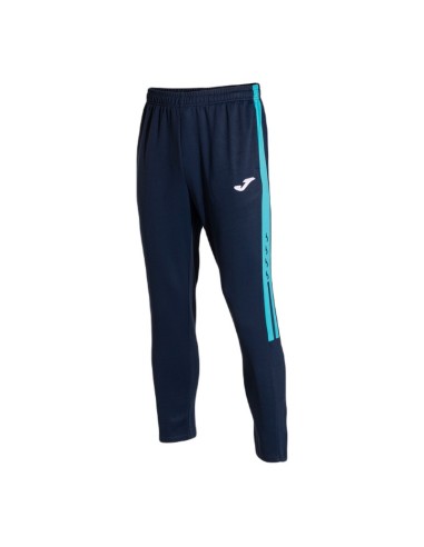 JOMA OLIMPIADA PANTALONI LUNGHI BLU TURCHESE FLUO