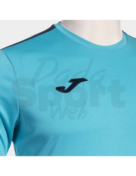 OLIMPIADA MAGLIETTA JOMA TURCHESE FLUO BLU