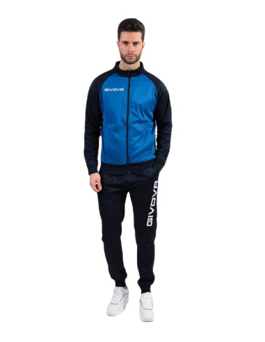 Tuta Cuba Givova Azzurro Blu Completo Sportivo...