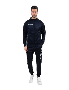 Tuta Cuba Givova Blu Blu Completo Sportivo Unisex