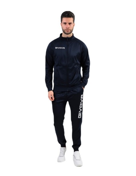 Tuta Cuba Givova Blu Blu Completo Sportivo Unisex