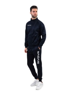Tuta Cuba Givova Blu Blu Completo Sportivo Unisex 2
