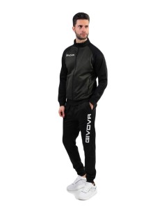 Tuta Cuba Givova Verde Militare Nero Completo Sportivo... 2