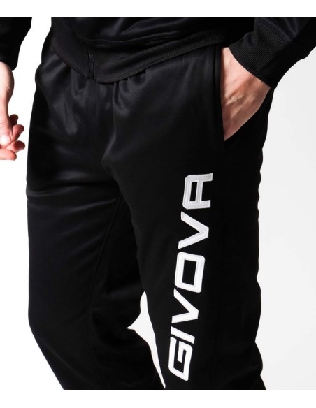 Tuta Cuba Givova Nero Nero Completo Sportivo Unisex