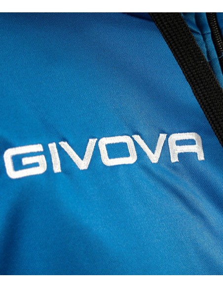 GIVOVA TUTA SORRENTO CON CAPPUCCIO AZZURRO BLU
