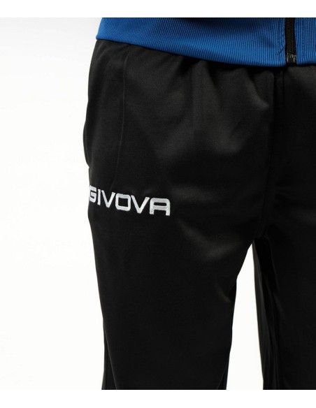 GIVOVA TUTA SORRENTO CON CAPPUCCIO AZZURRO BLU