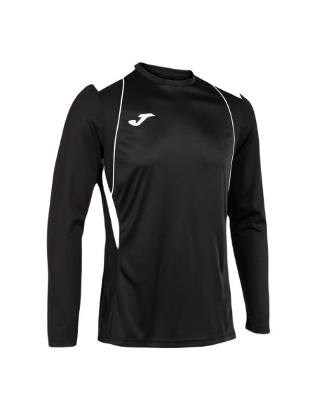 JOMA MAGLIA MANICA LUNGA CHAMPIONSHIP VII  NERO BIANCO