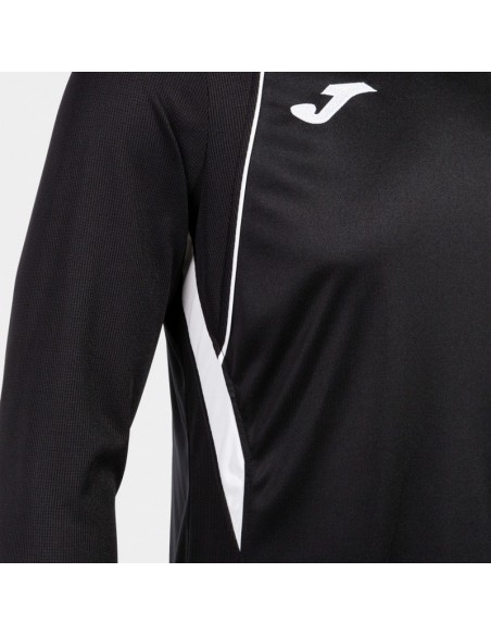 JOMA MAGLIA MANICA LUNGA CHAMPIONSHIP VII  NERO BIANCO