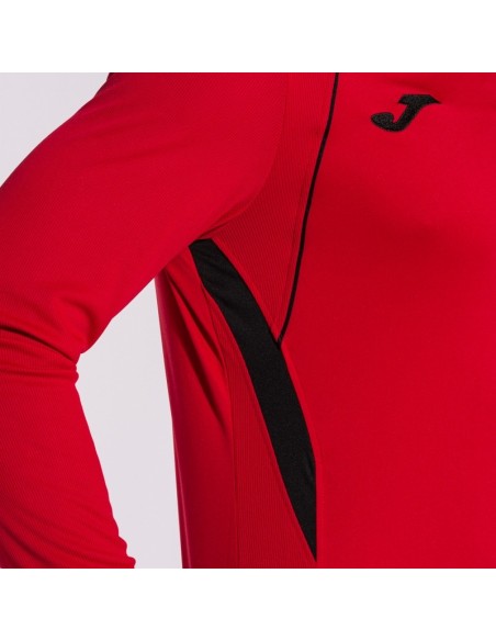 JOMA MAGLIA MANICA LUNGA CHAMPIONSHIP VII  ROSSO NERO