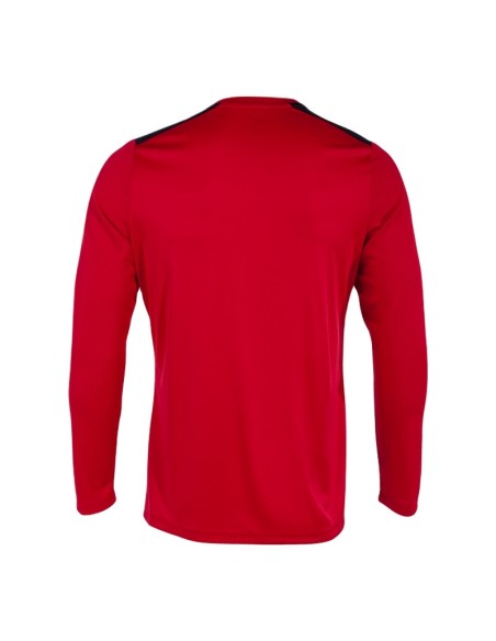 JOMA MAGLIA MANICA LUNGA CHAMPIONSHIP VII  ROSSO NERO