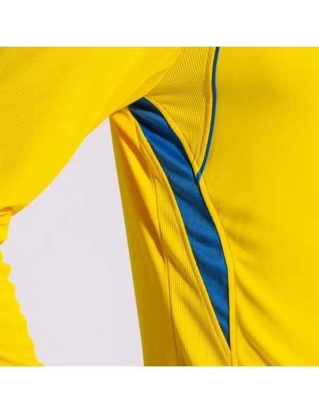 JOMA MAGLIA MANICA LUNGA CHAMPIONSHIP VII AZZURRO GIALLO