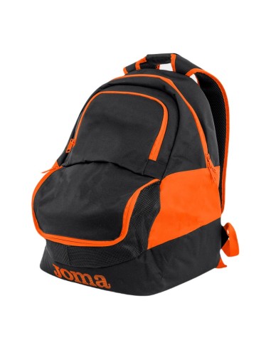 ZAINO DIAMOND II NERO ARANCIO
