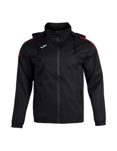 JOMA IMPERMEABILE TRIVOR NERO ROSSO