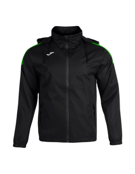 JOMA IMPERMEABILE TRIVOR NERO VERDE FLUO