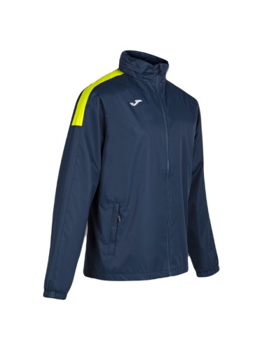 JOMA IMPERMEABILE TRIVOR BLU GIALLO FLUO