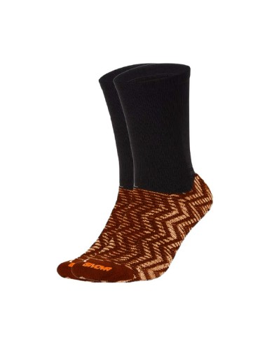 GIVOVA CALZA GRIP NERO ARANCIO FLUO