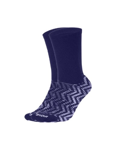 GIVOVA CALZA GRIP BLU BIANCO