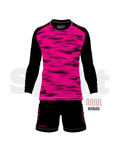 KIT PORTIERE DIFESA FUXIA/NERO