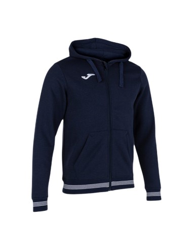 JOMA FELPA CON CAPPUCCIO CAMPUS III BLU