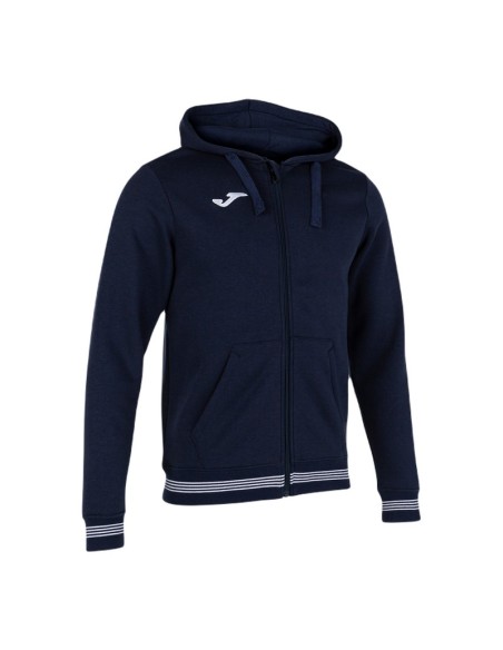 JOMA FELPA CON CAPPUCCIO CAMPUS III BLU