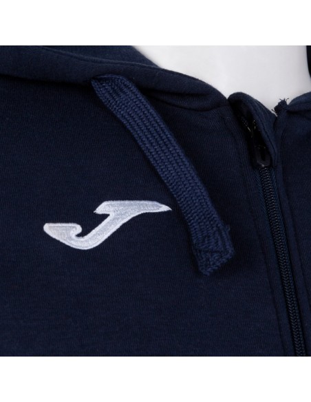 JOMA FELPA CON CAPPUCCIO CAMPUS III BLU