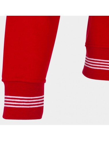 JOMA FELPA CON CAPPUCCIO CAMPUS III ROSSO