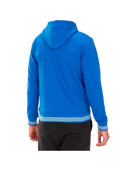 JOMA FELPA CON CAPPUCCIO CAMPUS III AZZURRO