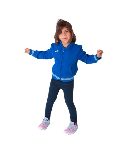 JOMA FELPA CON CAPPUCCIO CAMPUS III AZZURRO