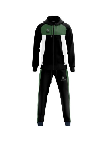 ZEUS TUTA CAPUA NERO VERDE MILITARE