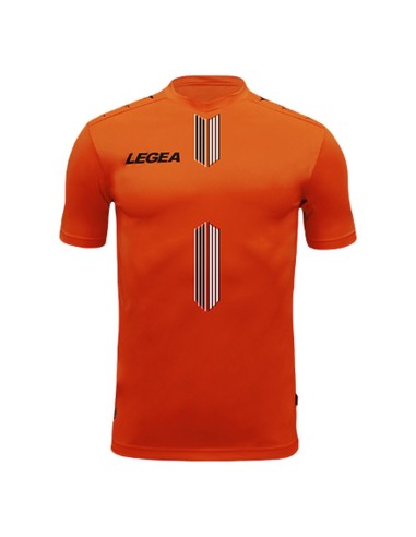LEGEA MAGLIA CALCIO AMBURGO ARANCIO FLUO BIANCO