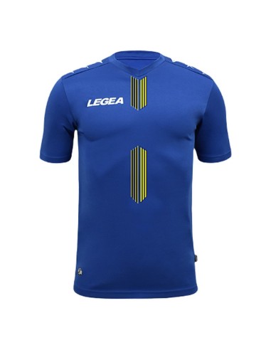 LEGEA MAGLIA CALCIO AMBURGO AZZURRO GIALLO